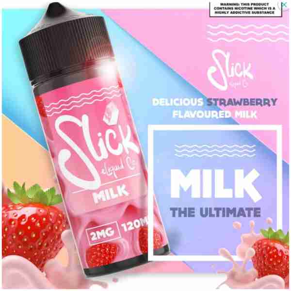 Slick One-Shots | 30ml Flavoring DIY | Makes 120ml – Slick Strawberry Milk