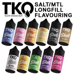 TKO E-Liquids Longfill Nic Salts | 30ml Bottle