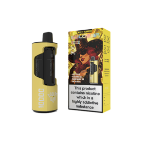 Solobar | Rechargeable Revolver Kit | 10K Puffs 5% – Gold